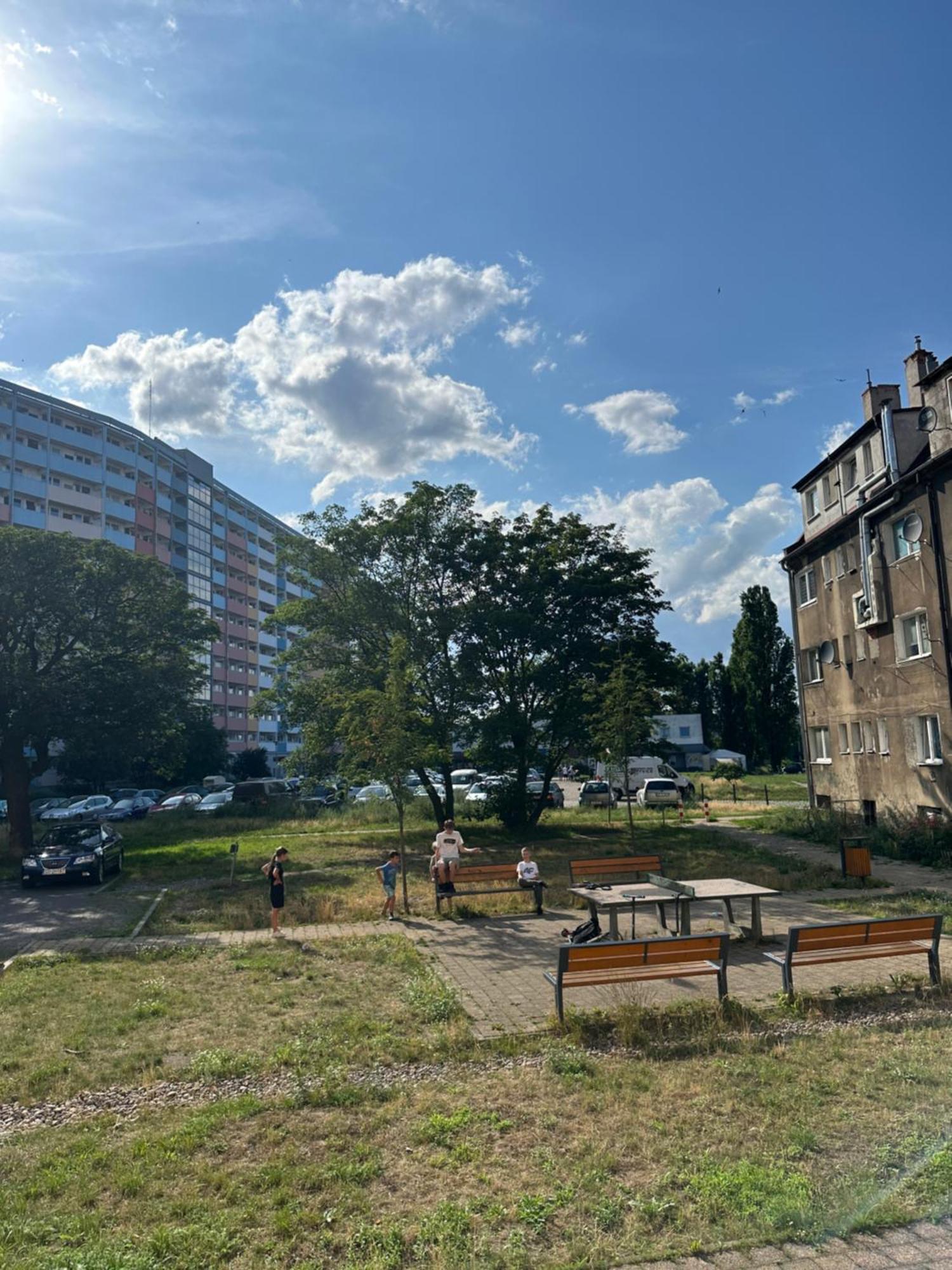 Nadmorski Apartament Nowy Port Gdańsk Buitenkant foto